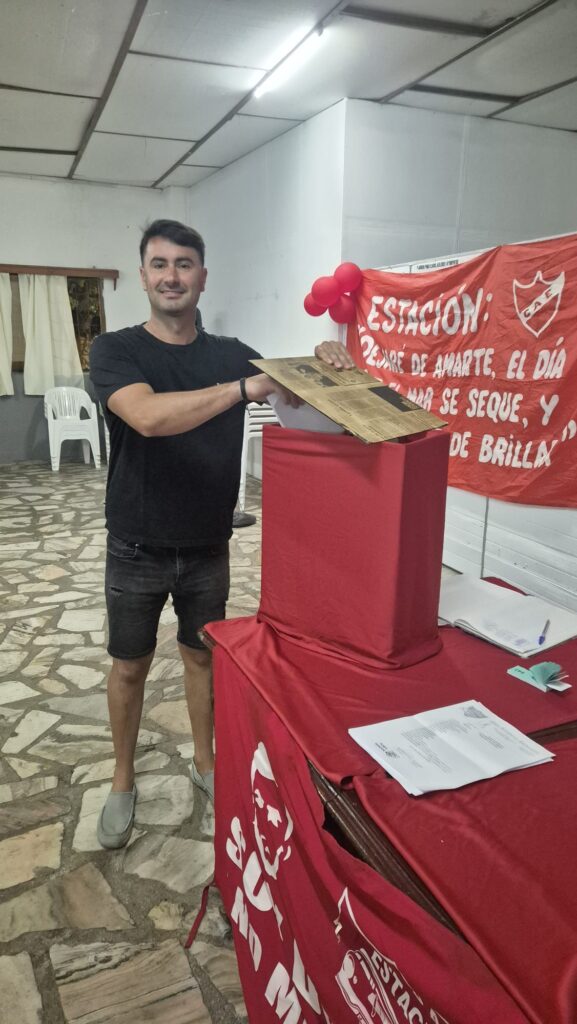 Gabriel Alegre, presidente de Estación