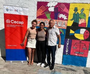 Equipo de trabajo de CECAP en Minas.