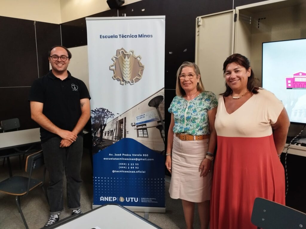 Francisco Gómez, María Elena Lorenzo y Ethel Olascoaga