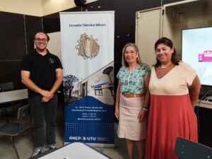 Francisco Gómez, María Elena Lorenzo y Ethel Olascoaga