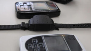 Dispositivo electrónico (Foto: Prensa Jefatura de Policía de Lavalleja)