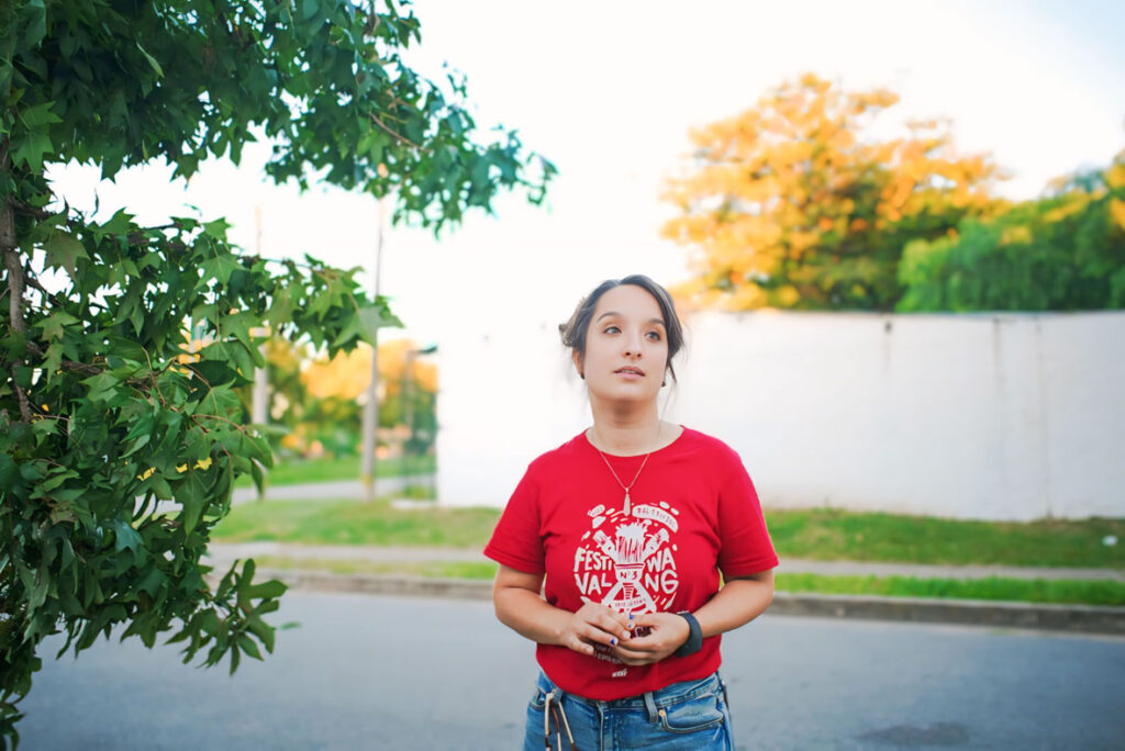 Pilar Barreiro, productora general del Festival Wang (Fotografía Lul)