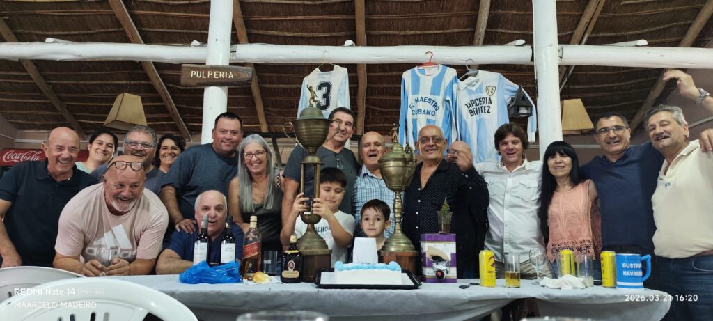 Emotivo reencuentro entre campeones