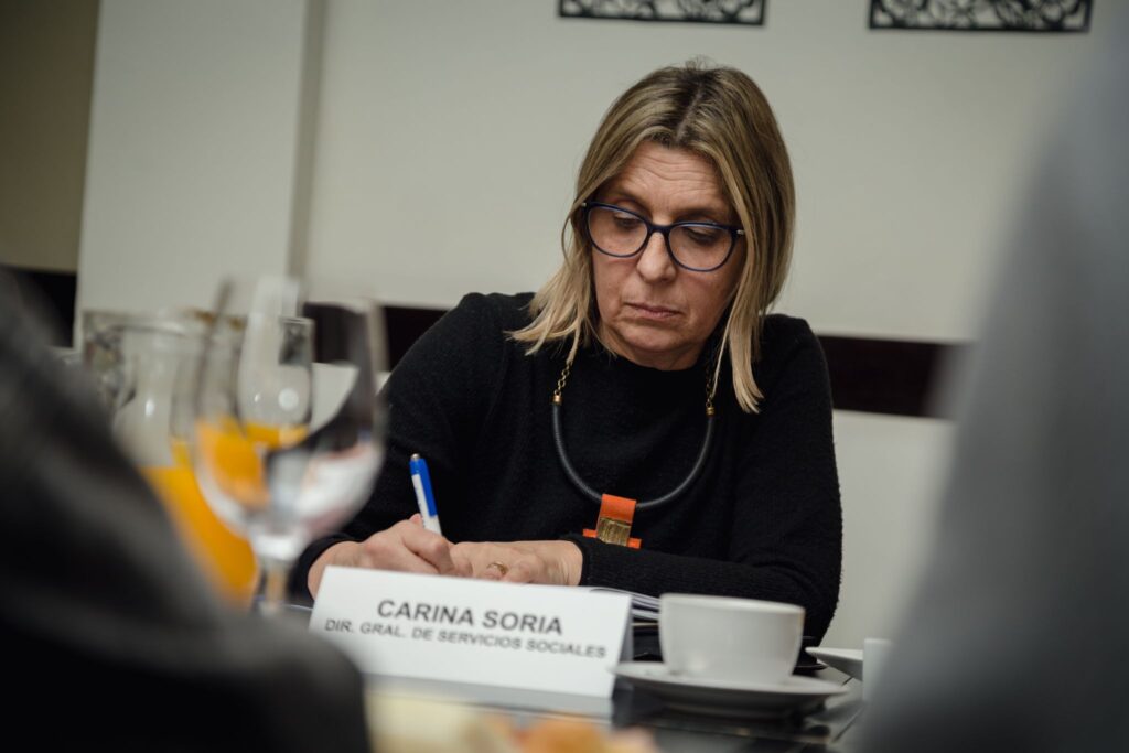 Carina Soria, directora de Servicios Sociales de la IDL (Foto: Prensa IDL)