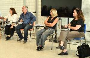 Gabinete del gobierno departamental se reunió ayer en la sede de UTEC. (Foto: Prensa IDL)