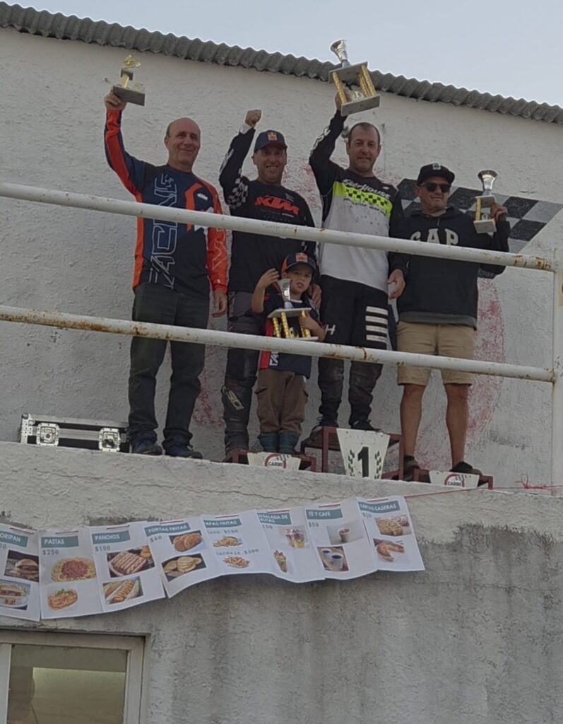 Carlos Lorenzo brilló en la primera fecha del Campeonato Uruguayo de Moto Cross
