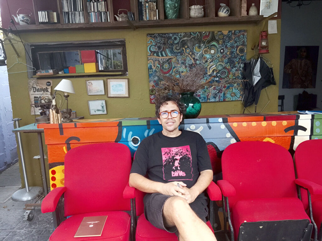 Profesor Mauro Alayón, presidente de la Comisión Directiva del Centro Cultural Casa Lorca.