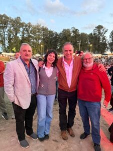 El presidente Yamandú Orsi participó de la 39ª edición de Minas y Abril