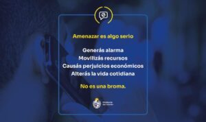 Las amenazas no son una broma