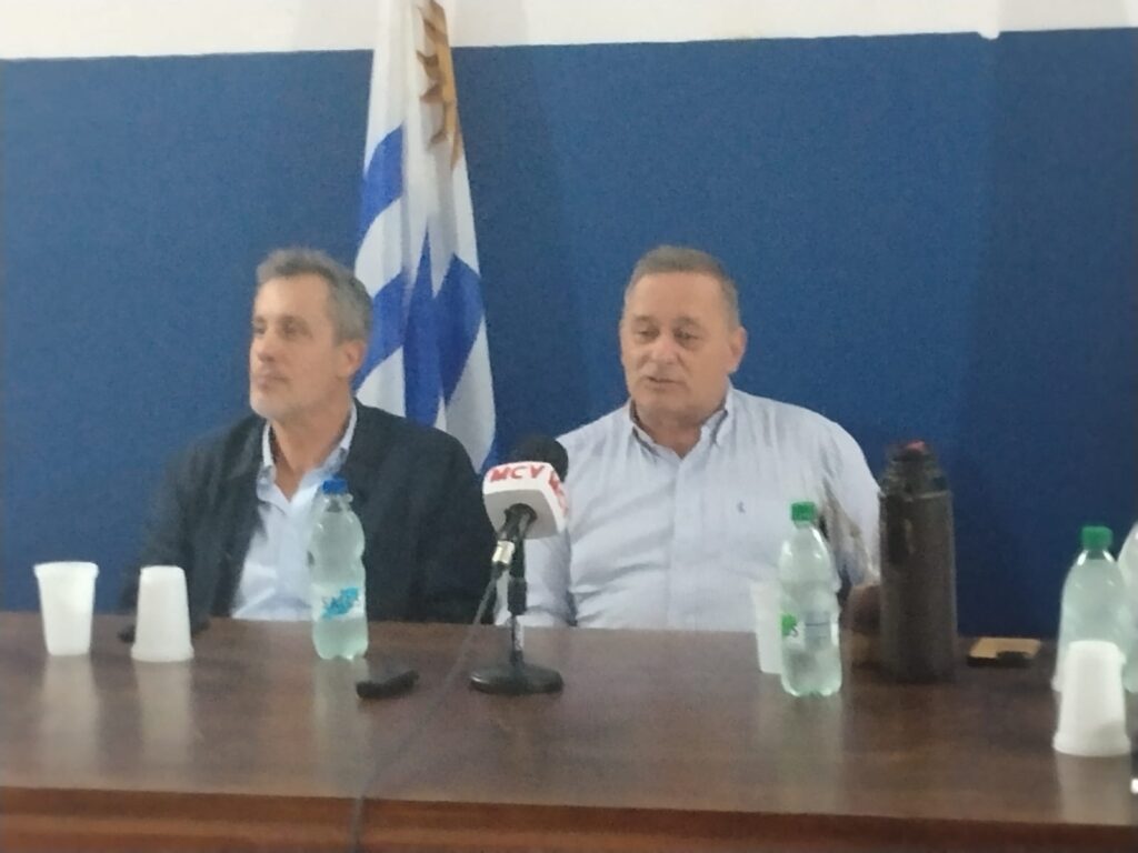 Álvaro Delgado visitó Minas e impulsó instalación de nuevas autoridades partidarias departamentales