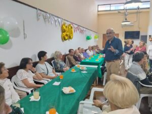 Reencuentro de socios en la Asociación de Jubilados y Pensionistas de Lavalleja