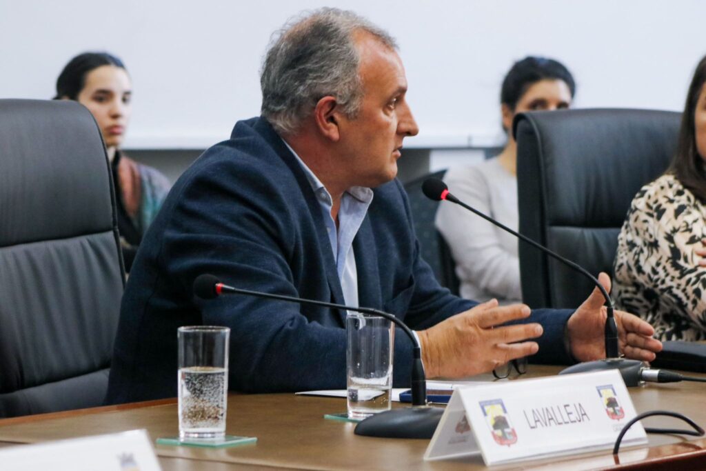 Intendente departamental de Lavalleja, doctor Daniel Ximénez.
