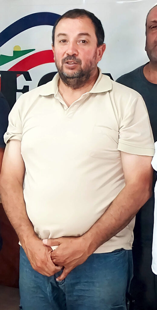 Sergio Charquero, presidente de ADEOM Lavalleja.