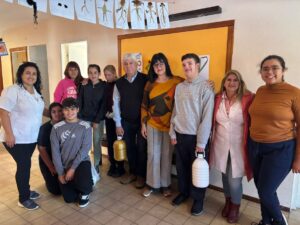Donación de Perfumería García en el Taller Protegido Nº120