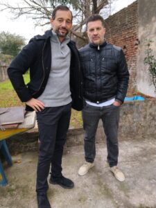 Martín Cardozo y Carlos Clavijo.