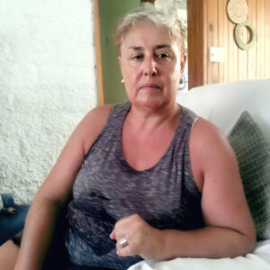 Profesora de Historia, Ana María Caballero