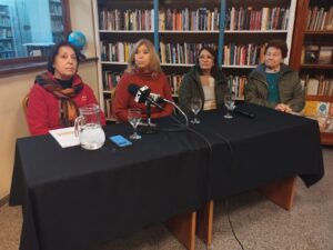 Olimpia Maidana, Mariela Leis, Anahí Fuentes y Blanca Prieto.