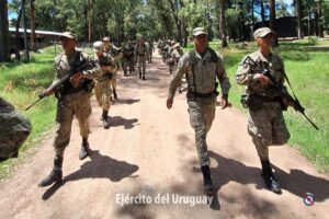 Instrucción de reclutas del Ejército Nacional en el año 2025. (Foto: Difusión Ejército Nacional)