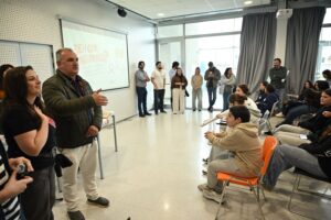 El intendente Daniel Ximénez presente en el lanzamiento del Plan de Acciones de Juventudes (Foto: Prensa IDL)