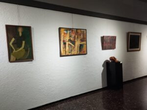 Entre las bondades y la calidad de la exposición estas obras de Daniel Fernández, Vladimiro Collazo y Víctor Soldini.