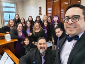 A Cappella trasmite la satisfacción y alegría de lo logrado con Coros en Concierto.