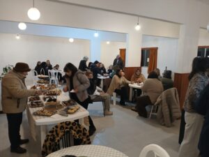 Primer reunión en el remozado salón del Complejo San Francisco