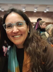 Paola Rojas, coordinadora de la cooperativa.
