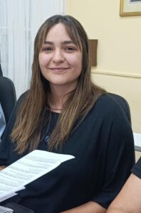 Isabel Urquiola, edila del Frente Amplio.