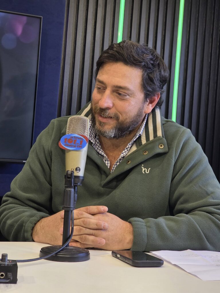 Conrado Da Cunha, alcalde del Municipio de Batlle y Ordóñez (Foto: Neutral FM)