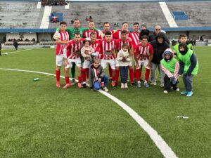 Lavalleja Fútbol Club clasificó a la próxima fase de la Copa “A” de Clubes de OFI, con una fecha de anticipación. (Foto: Gonzalo Martínez)