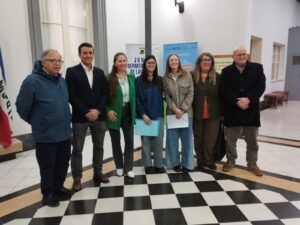 Óscar Villalba, José Rojas, Carol Aviaga, Lucía Gómez, Martina Castro, Ana Laura Nis y Hugo Olascoaga.