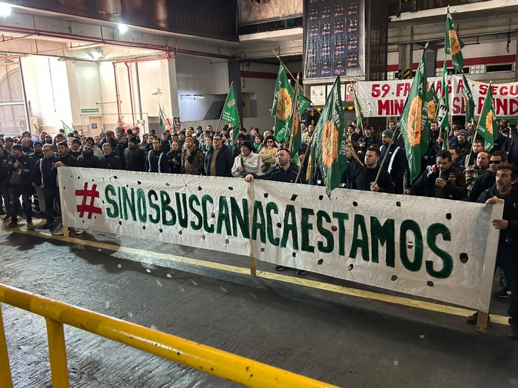Movilización realizada ayer en Montevideo