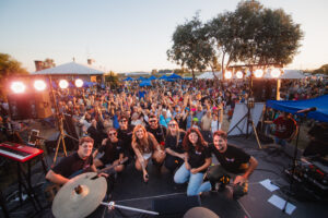Yandira y los Adas, música y alegría. (Foto: gentileza de Paola Ferreira)