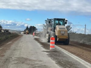 Distintos avances de mejoras en rutas