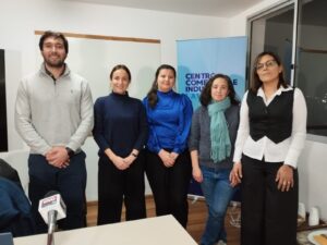 Leandro Diano, Leticia Méndez, Jenifer Ibáñez, Viviana Pritsch y Paula Huggins.