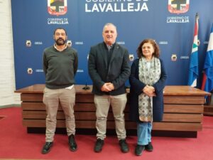 Ernesto Manzione, Daniel Ximénez y Arianna Bentos