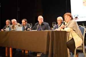 Gustavo Cardozo, Sergio Diz, Gonzalo Civila, Daniel Ximénez, Juan Castillo y Graciela Fernández (Foto: Prensa IDL)