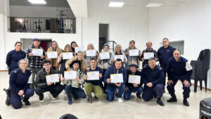 Cierre de Escuela de Seguridad Ciudadana en Pirarajá (Foto: Prensa Jefatura de Policía de Lavalleja)