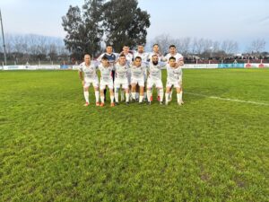 Alineación de Nacional el pasado sábado ante Juanicó. (Foto Gonzalo Martínez)