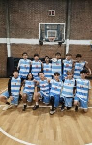 Plantel de categoría U14: Parados: Pedro Beracochea, Vinicio Prados, Alexander Meléndez, Bautista Giannino, Juan Cruz Larrosa, Francisco Cabeza. Agachados: Camilo Odazzio, Renzo Roquette, Lautaro Fernández, Mateo Scarlatto, Felipe Figueredo, Federico Peña.