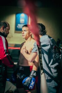 Lorenzo Arriola Ramos practica muay thai y participará en Sudamericano en Buenos Aires.
