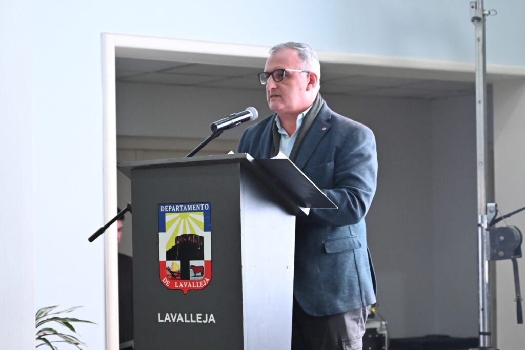 Intendente Ximénez en la Rendición de cuentas (Foto: Prensa IDL)