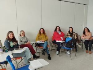 Reunión de integrantes de la Comisión Departamental de Educación.