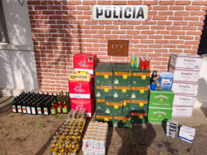Contrabando incautado (Foto: Prensa Jefatura de Policía de Lavalleja)