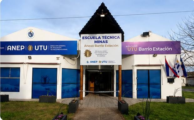 Anexo Estación de UTU Minas, crece y diversifica la formación.