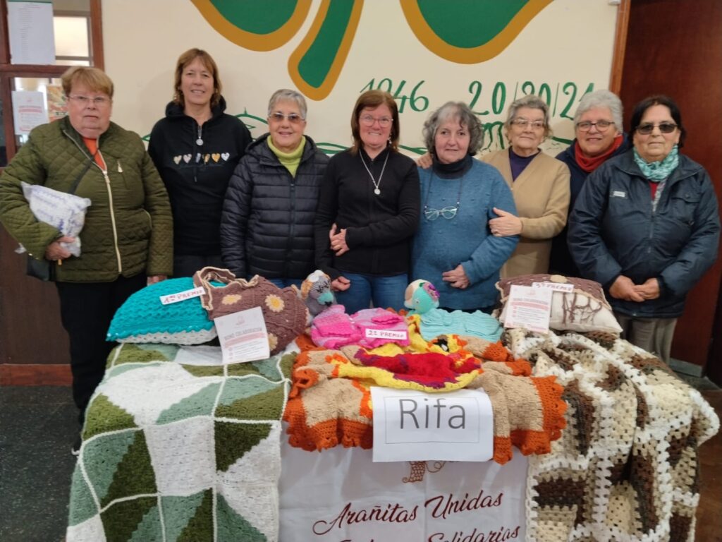 Integrantes de Arañitas Unidas.