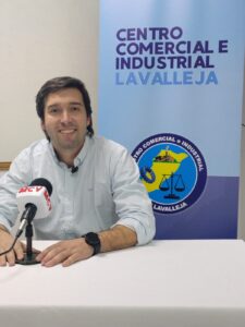 Leandro Diano, presidente del Centro Comercial e Industrial de Lavalleja
