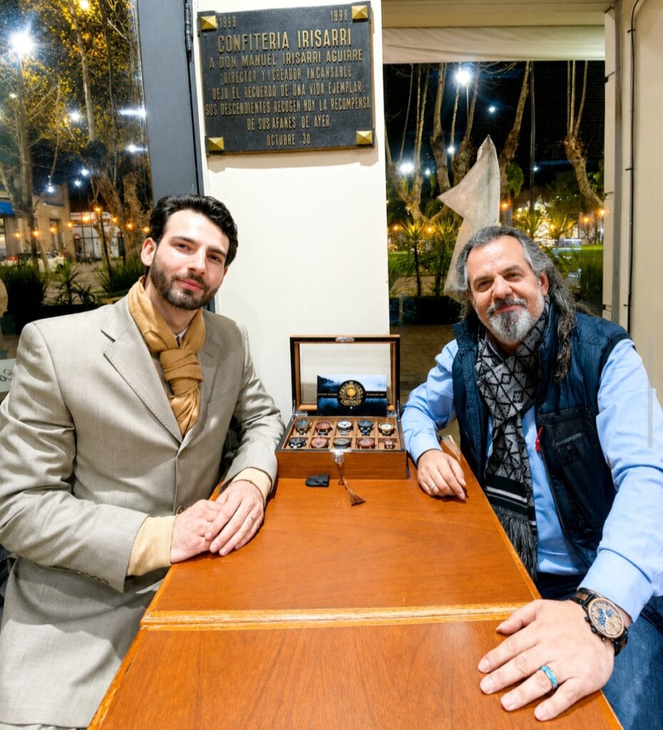 Manuel Tejera junto a Luciano Rey