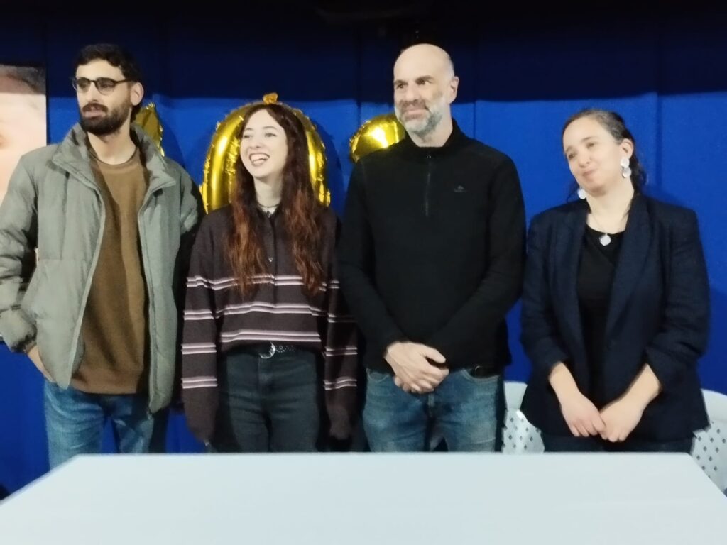Santiago Castro, Matilde López, Gabriel Rodríguez y Viviana Pritsch.