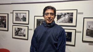 Fernando Morán presentó dos exposiciones en Minas, en Casa de la Cultura y en Casa Lorca.